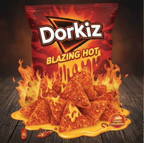 Blazing Hot Dorkiz Chips